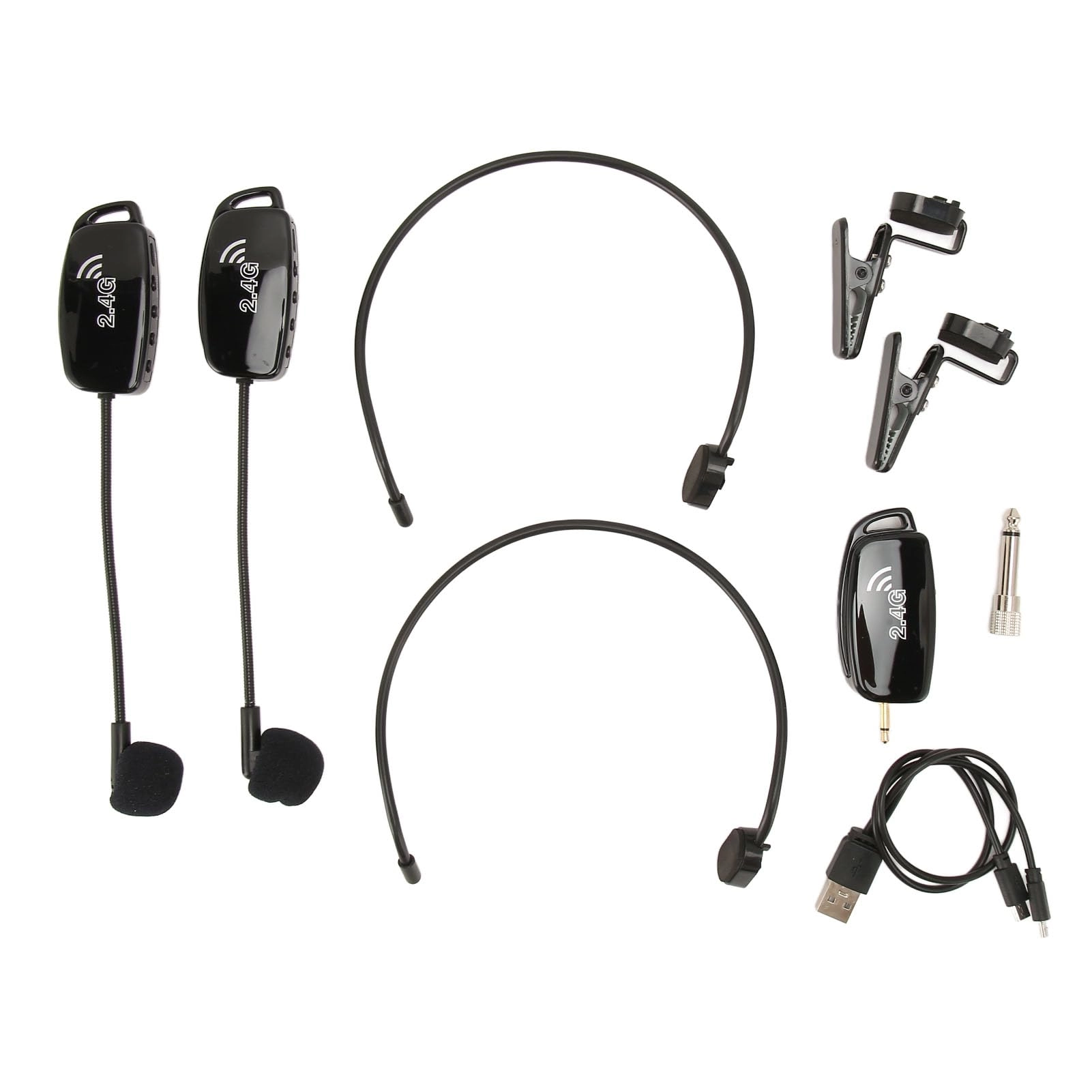 Cryfokt Wireless Lavalier Microphone - 2 2.4G