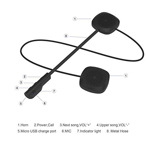 MH04 Helmet Headset - Wireless Headset