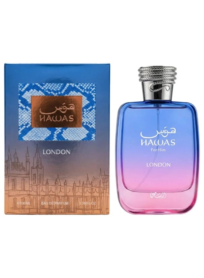 Rasasi Hawas London Eau de Parfum 100 ml