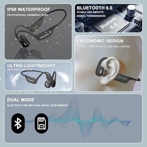 Bone Conduction Wireless Headphone