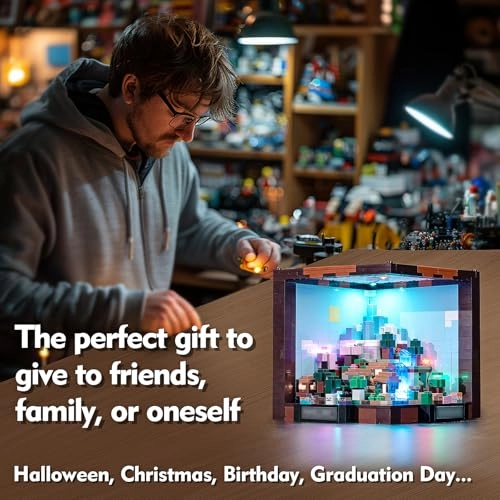 LED Lighting Compatible with Lego The Crafting Table 21265 - Light Kit