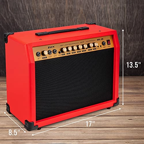 Electric Guitar Amplifier - 40W 8” 4-Ohm Solid State Combo