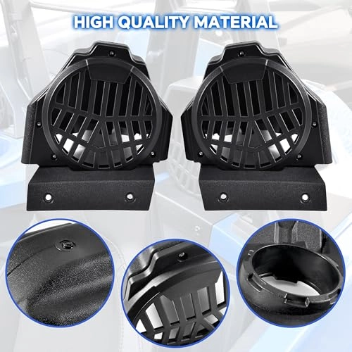 Behind seat speaker pods - 6.5"