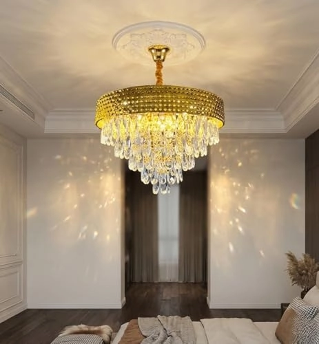 Crystal Chandelier - White Warm White Natural White