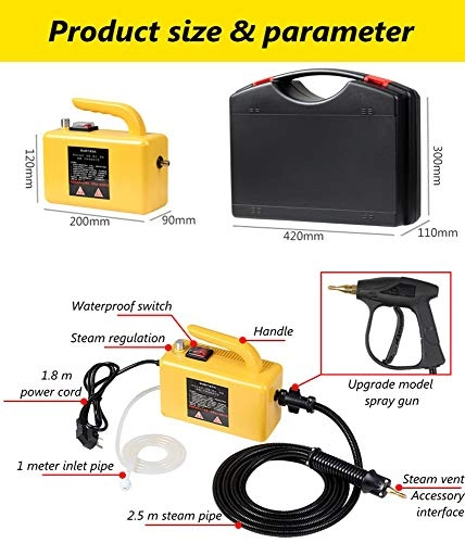 Handheld Steam Cleaner - 3-5bar