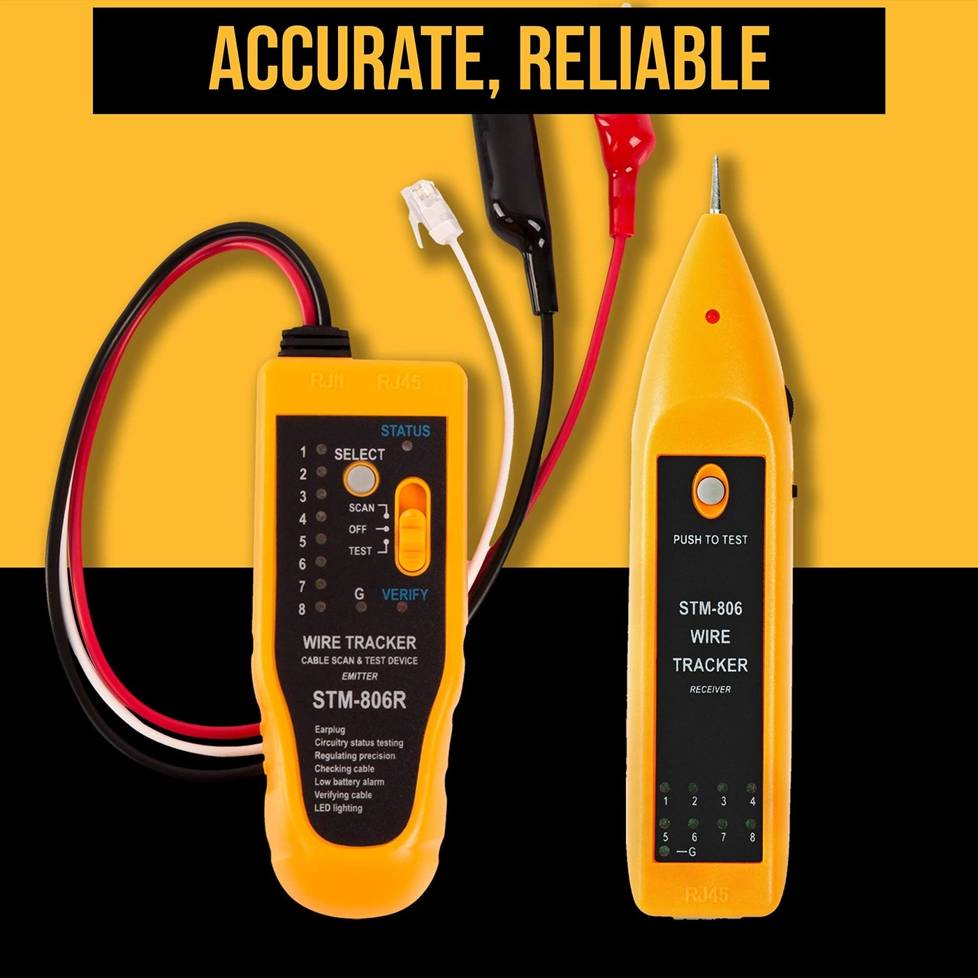 Professional Network Tool Kit - RJ45 Crimper Cable Tester