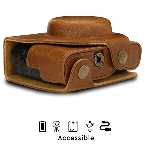 Ever Ready Leather Camera Case - Sony Cyber-shot DSC-RX100 VII