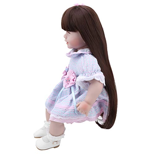 Reborn Baby Doll - 55cm Long Hair Ages 12+