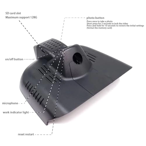 Dashcam - 2K 1600P Front