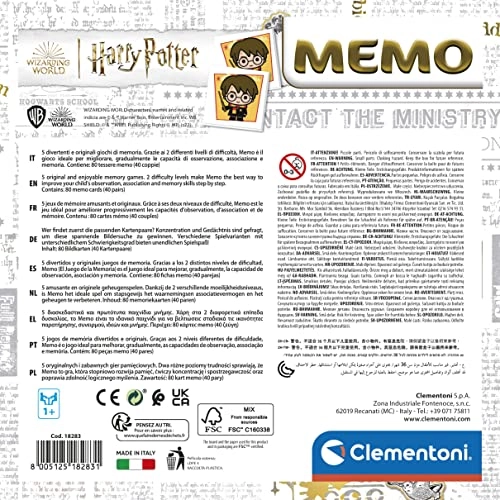 Memo Harry Potter - 4 Years 1 pieces