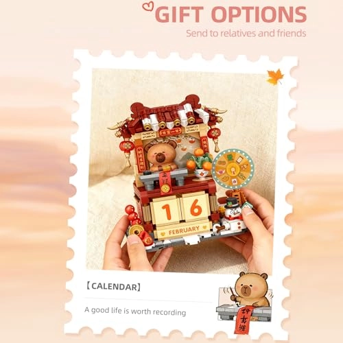 Perpetual Calendar Building Blocks Set