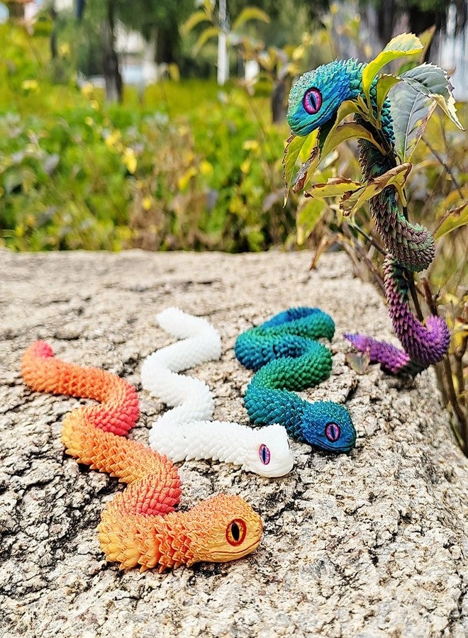 3D Printed Snake - 4 Pcs