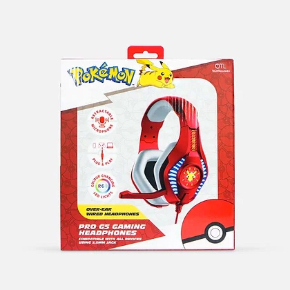 Pikachu Pro G5 Wired Headphone