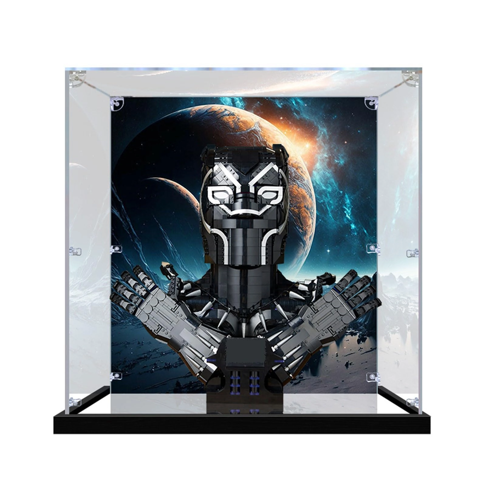 Acrylic Display Case (76215) - High Clarity 45 x 35 x 50 cm