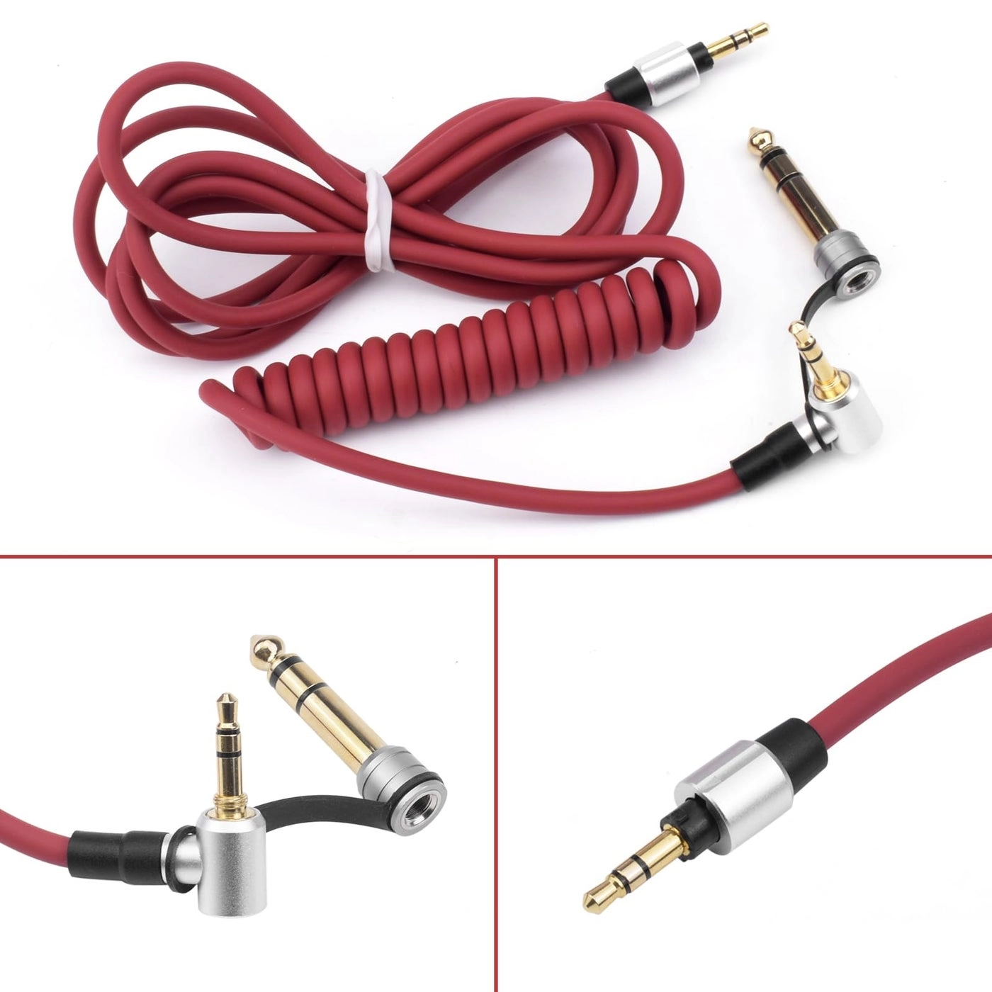 Auxiliary Extension Cable for Beats by Dr Dre Solo Studio Pro Detox Edition Headphones