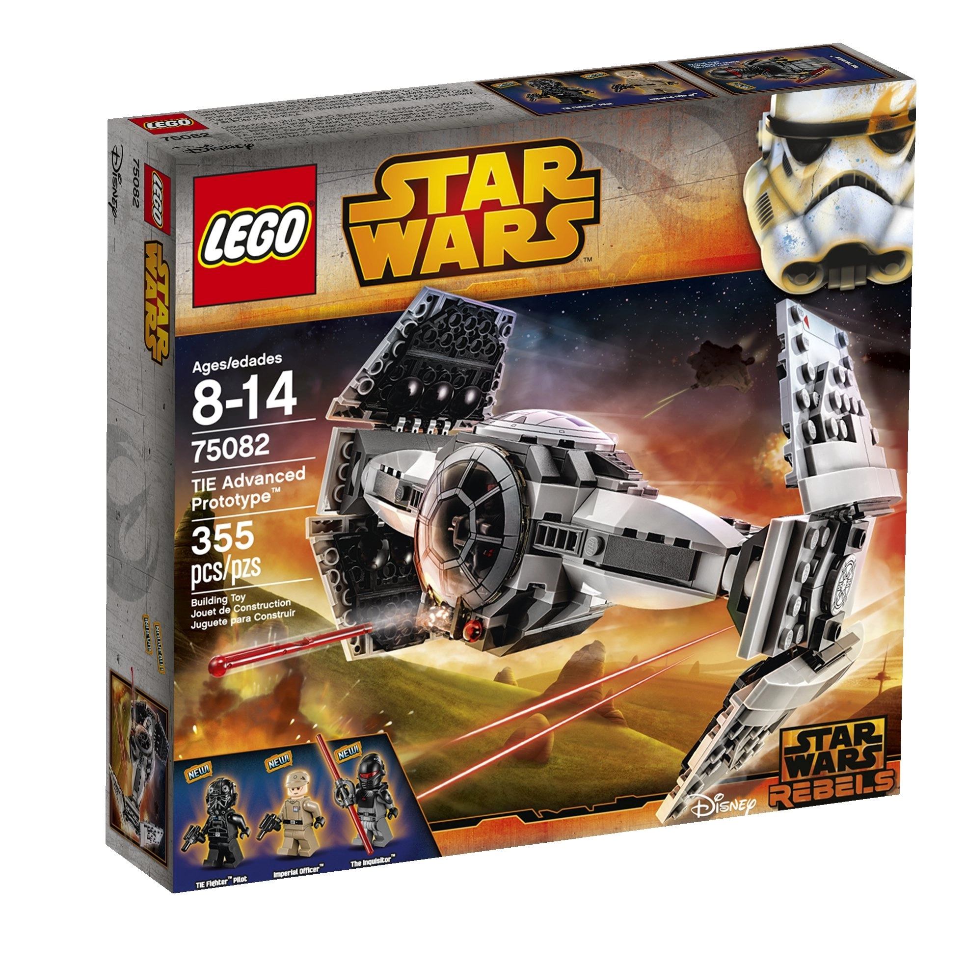 LEGO Star Wars TIE Advanced Prototype - Space