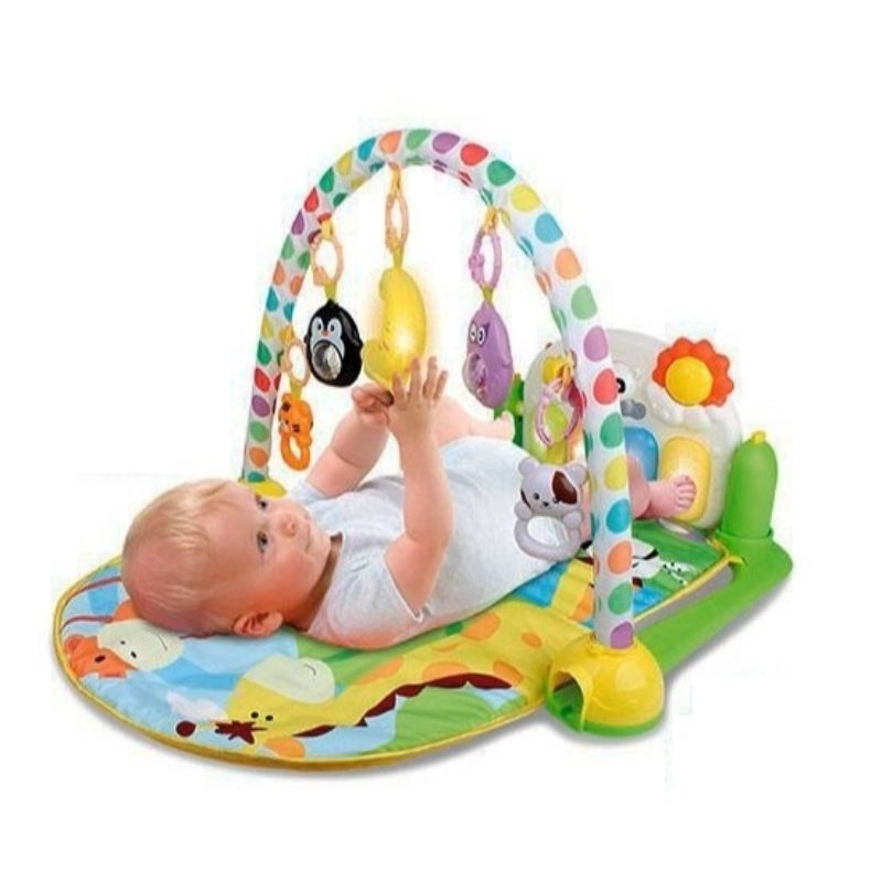 Baby Play Mat Activity Gym - jungle-themed 0 months