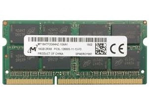 MT16KTF1G64HZ-1G6E1 - 8GB 1600 MHz DDR3