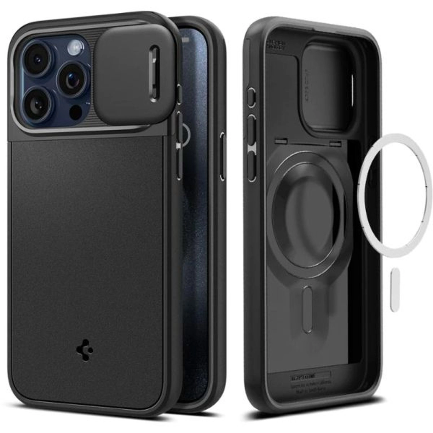 Spigen Optik Armor MagFit Back Case for iPhone 15 Pro Max