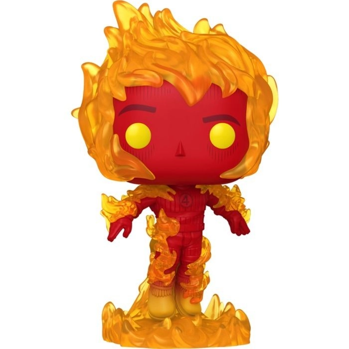 FUNKO Human Torch - Fantastic Four S1 - Pop! Vinyl Figure