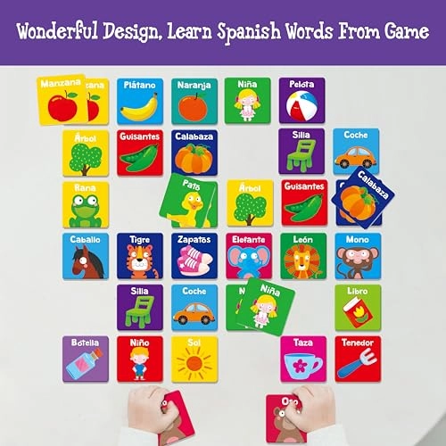 Memory Matching Game - 36 months - 6 years 72 pieces