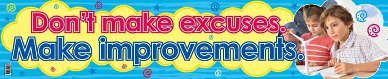 Teacher Resource Centre Don't Make Execuses