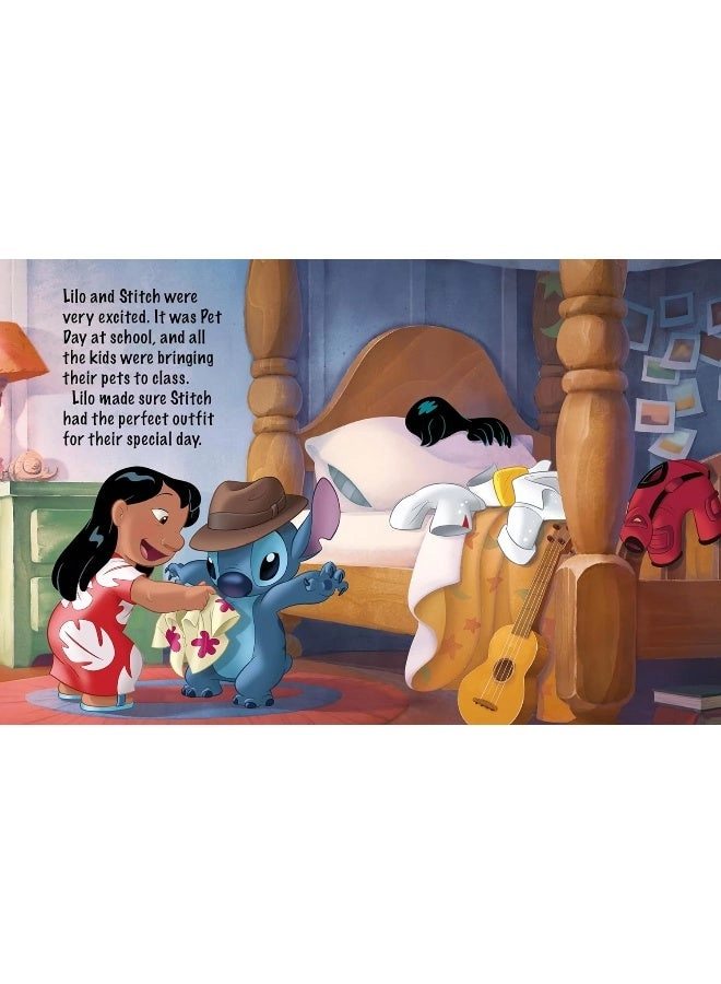 Stitch Story Book & Money Box - Six paints paintbrush