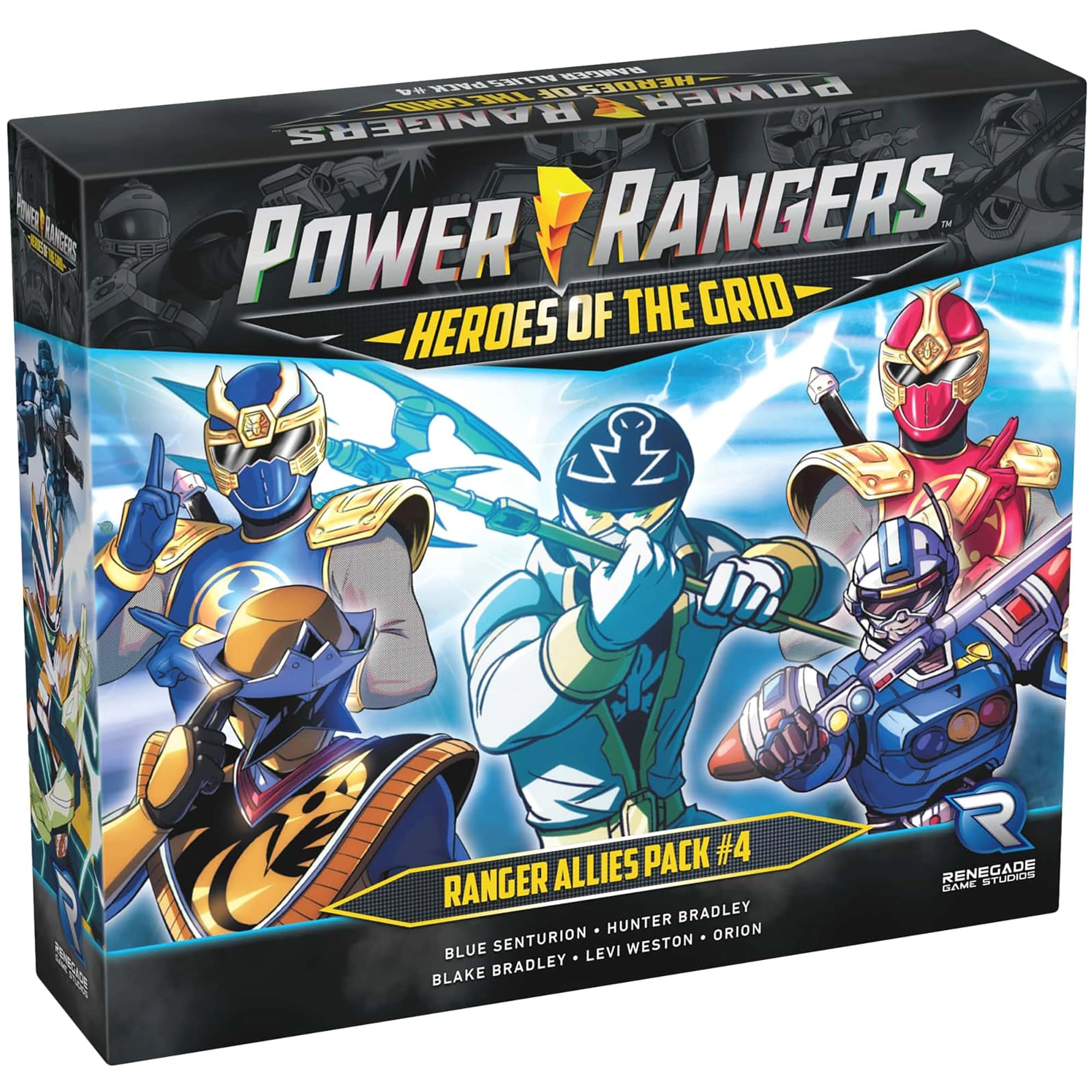 Power Rangers: Heroes of The Grid: Allies Pack #4 - Roleplaying Miniatures Game