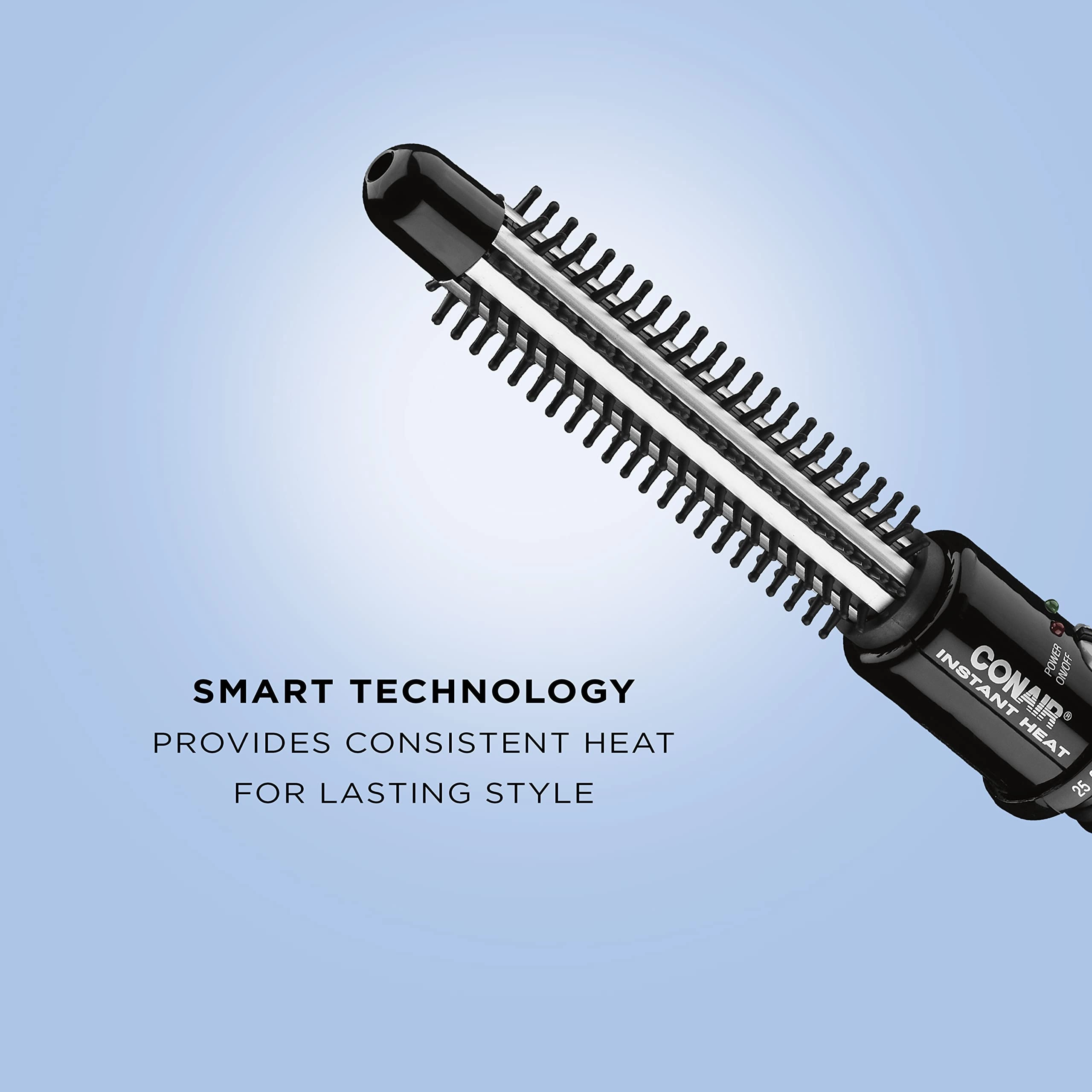 Instant Heat Curling Iron Brush - 3/4-Inch