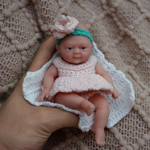 Leah Reborn Baby Doll - 4.5" Silicone Ages 3+