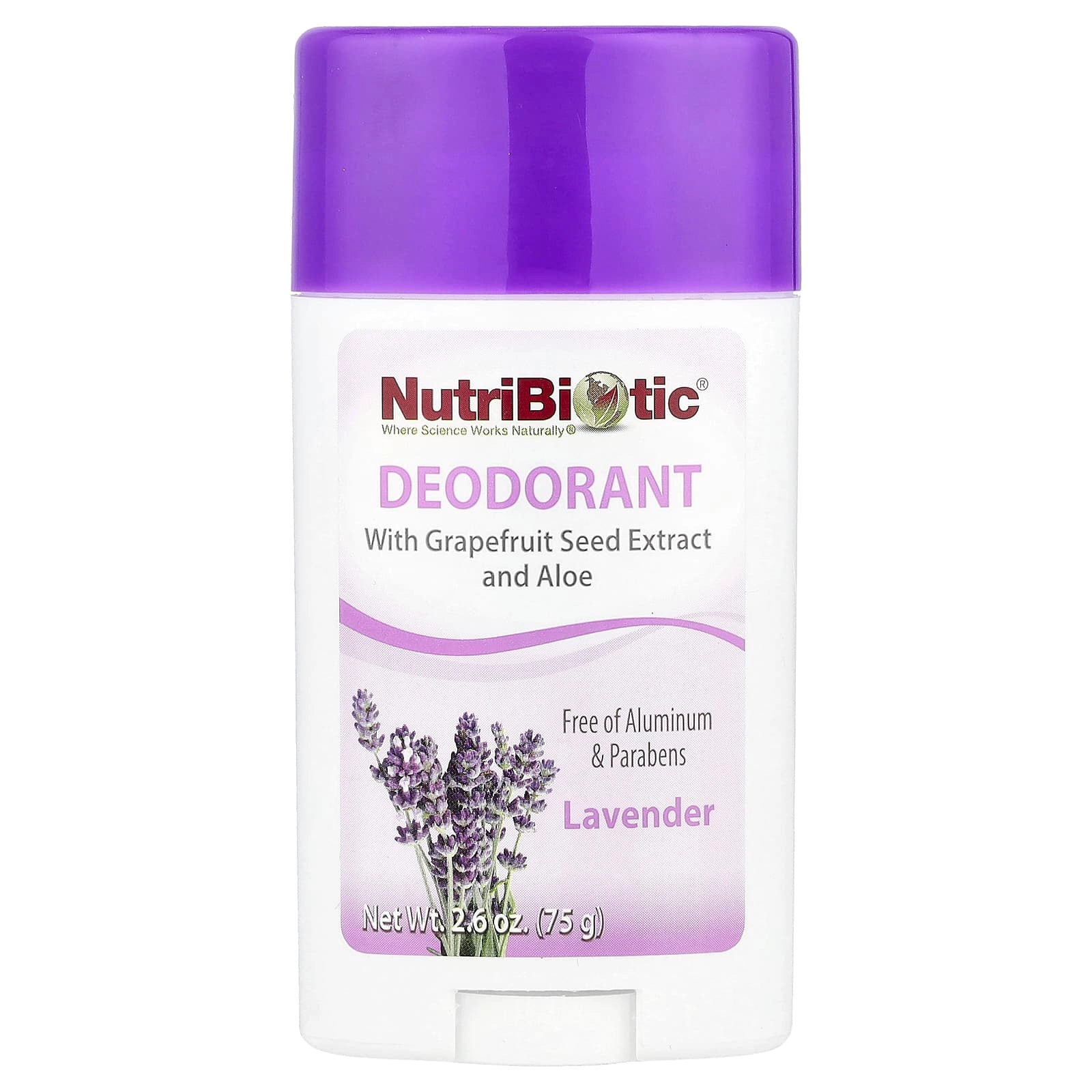 NutriBiotic Deodorant - Lavender 75 g