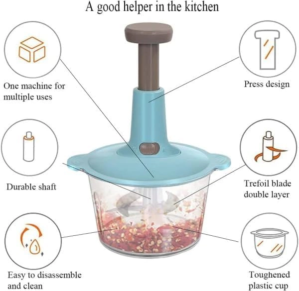 Manual Vegetable Chopper - 15 L