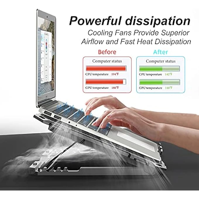 LAPTOP COOLING PAD - 5 15.6-17.3 INCH