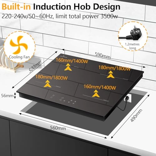 DLE-DLI-B43514-VDE-W Induction hob
