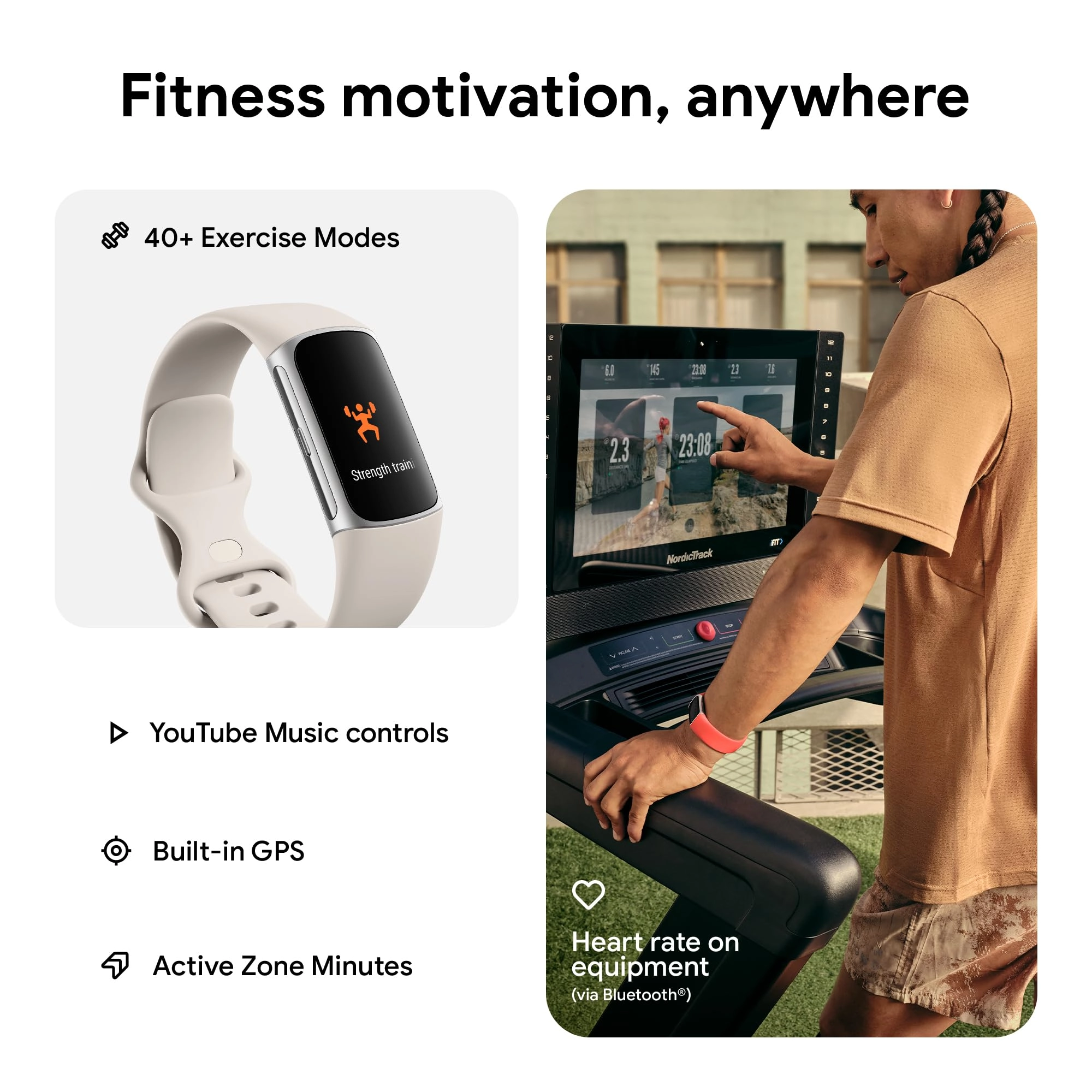 Charge 6 - One Size (S & L Bands Included)