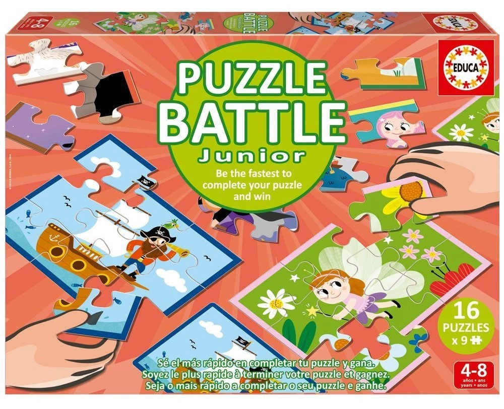 Educa Battle Junior Miscellany Puzzle (RTT-20118) - 144 pcs