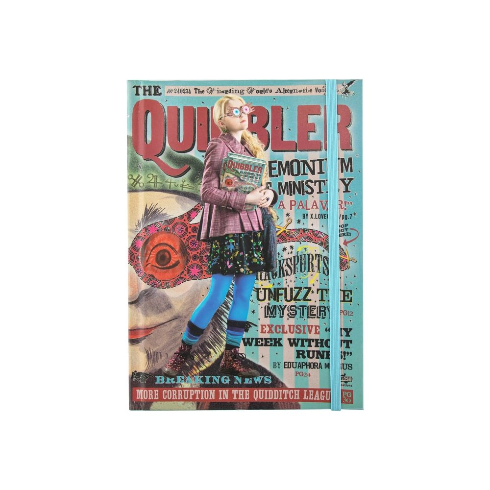Cinereplicas Harry Potter Notebook - Luna Lovegood A5 Hardcover - Lined 160 Pages