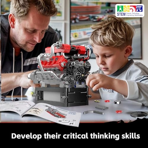 10204 - V8 motor Motor Engine Model Kit