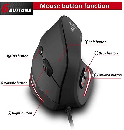 Vertical Ergonomic Mouse T30 - USB