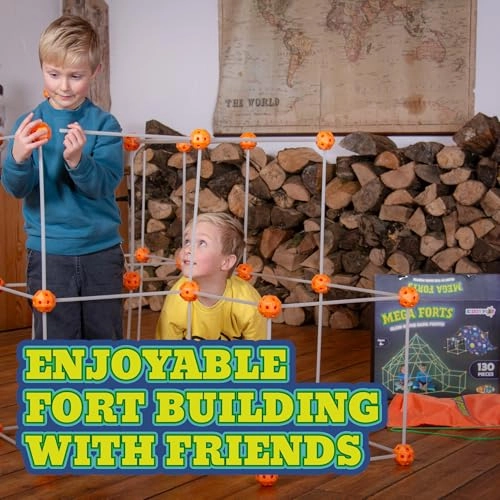 Mega Forts - 80 Piece Den Building Kit