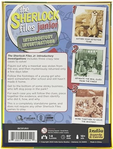 Sherlock Files: Junior Introductory Investigations