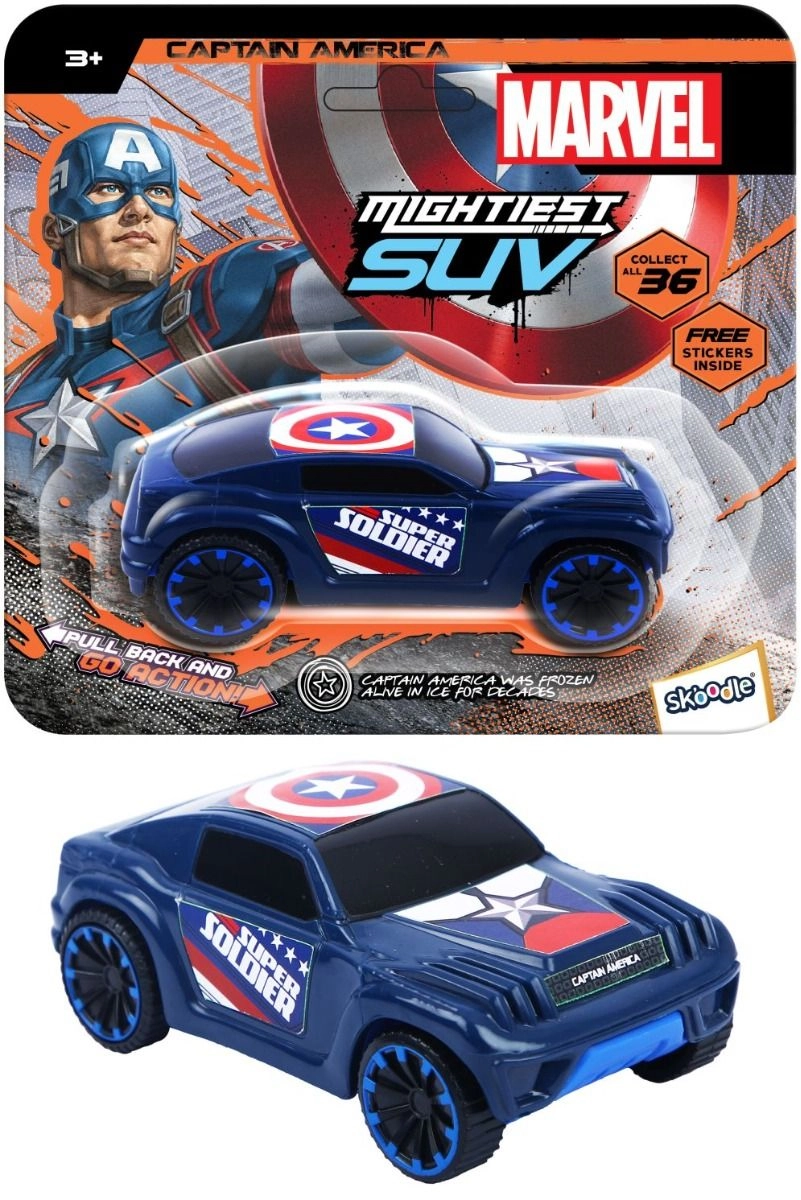 Marvel Mm Suv Captain America - 3 +