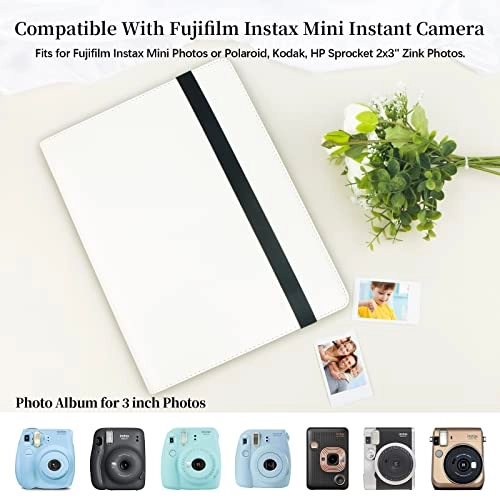 Fujifilm Instax Mini 400 Pockets Vegan Leather Photo Album