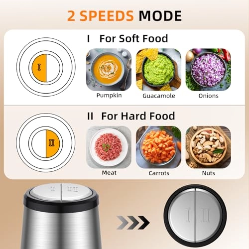 Food Processor - 2L+2L