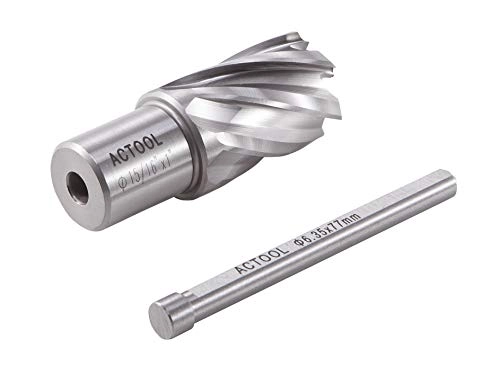 Annular Cutter - 15/16" Diameter 1" Depth of Cut 3/4" Weldon Shank