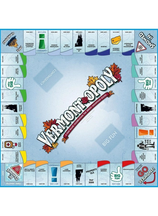 Vermont-Opoly: State Themed