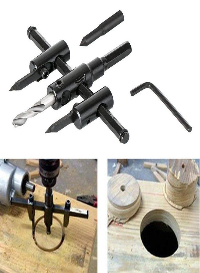 Circle Hole Cutter Set - 30-120 mm Woodworking