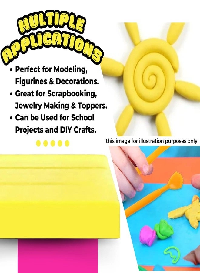 Polymer Clay - Hard Oven Bake for Canes and Sculpting Miniatures