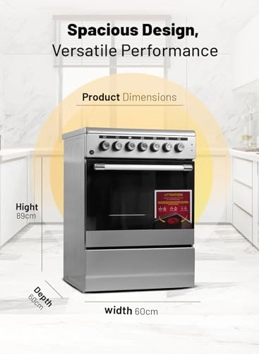 AF-60VTSS Dualfuel Cooker