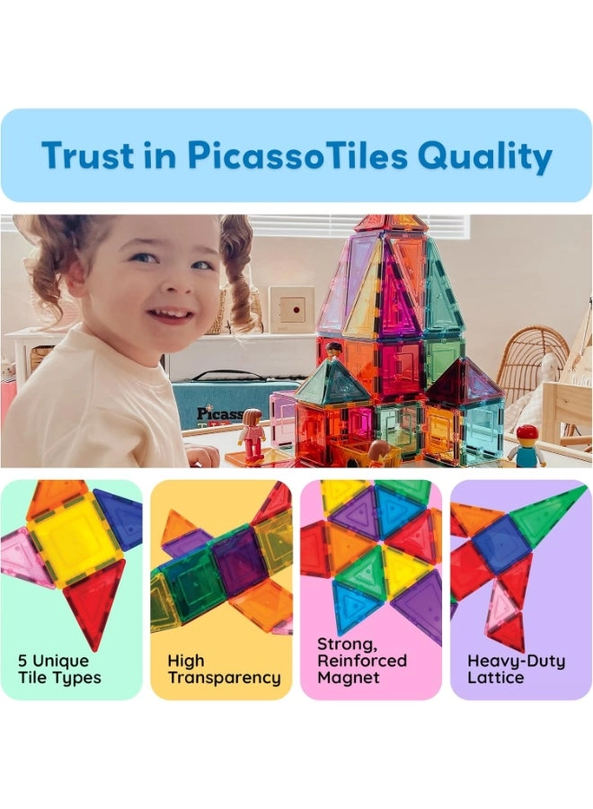 Magnetic Tiles - 60 pcs